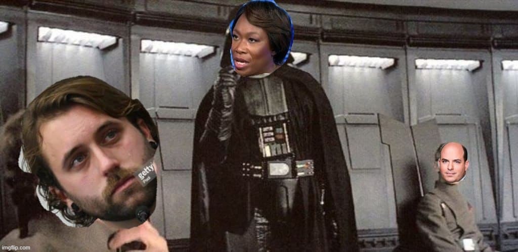 Joy Reid should be mad at the star defence witness | image tagged in joy reid,evil media empire,kyle rittenouse,gaige grosskreutz,fake news,star wars | made w/ Imgflip meme maker