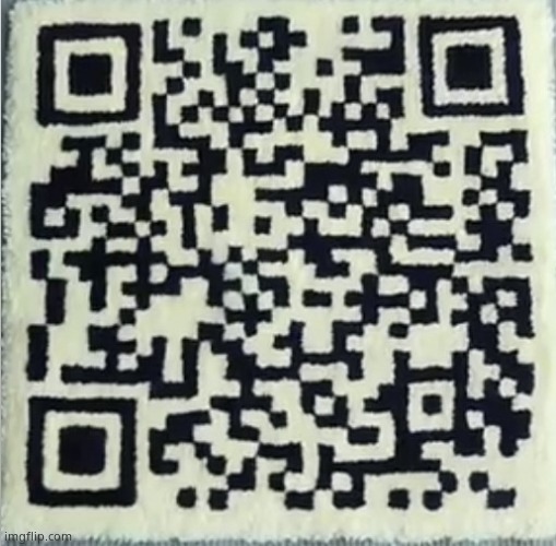 scan dis qr code | made w/ Imgflip meme maker