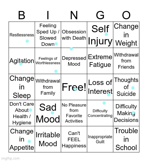 Please don't judge. | image tagged in depression bingo 1 | made w/ Imgflip meme maker