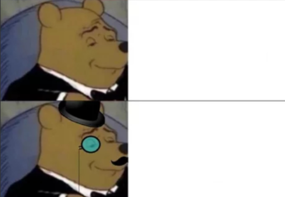 High Quality Two fancy’s Blank Meme Template