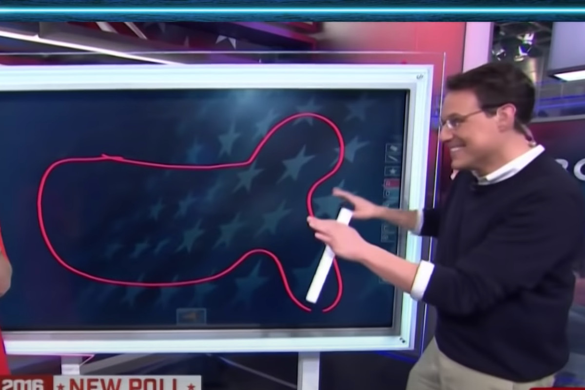 Steve Kornacki weird shape Blank Meme Template