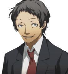 Adachi smirk Meme Template