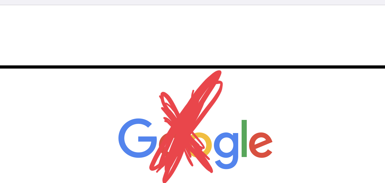 Change the name of Google a bit Blank Meme Template