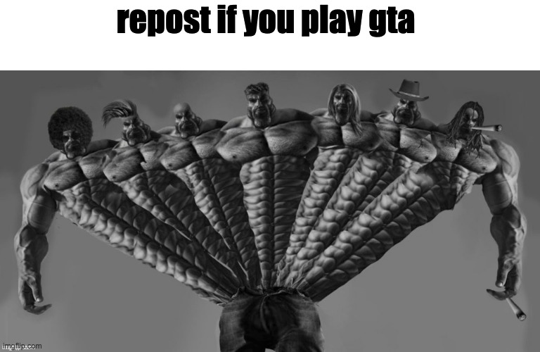 repost if you play gta | made w/ Imgflip meme maker