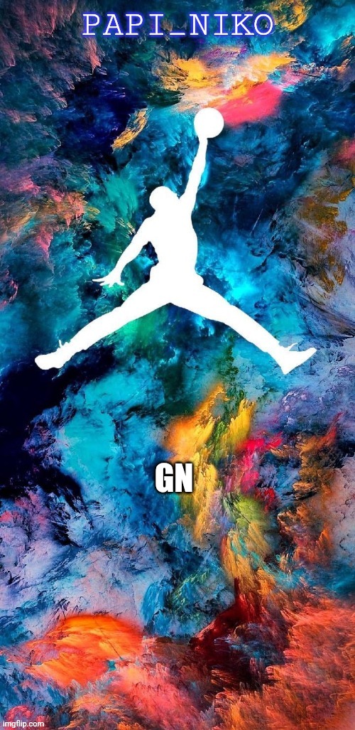GN | image tagged in papi_niko template | made w/ Imgflip meme maker