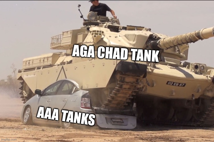 tank | AGA CHAD TANK AAA TANKS | image tagged in tank | made w/ Imgflip meme maker