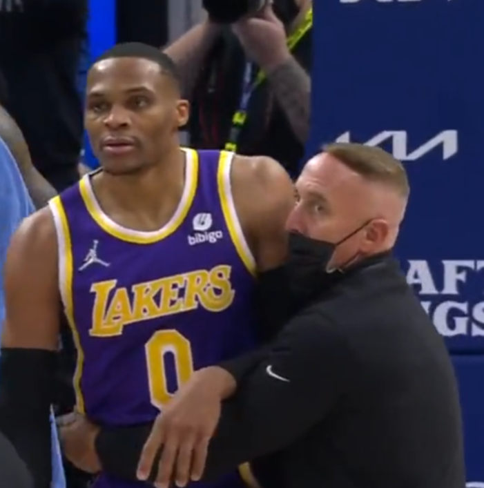 Russell Westbrook Hug Blank Meme Template