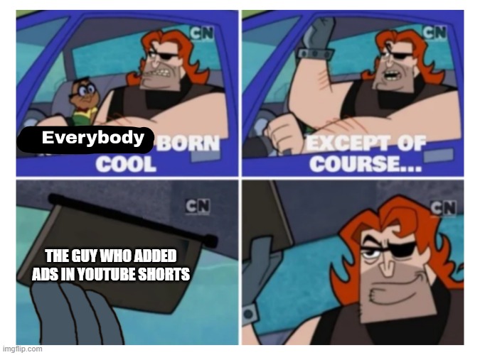 ikr | THE GUY WHO ADDED ADS IN YOUTUBE SHORTS | image tagged in memes | made w/ Imgflip meme maker