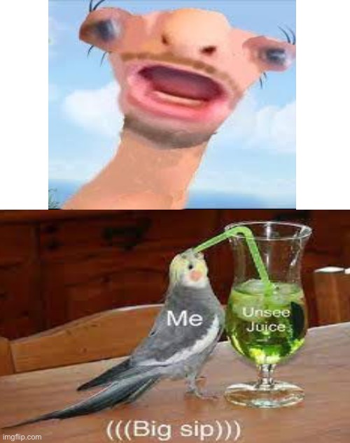 Oh god | image tagged in sid the sloth | made w/ Imgflip meme maker
