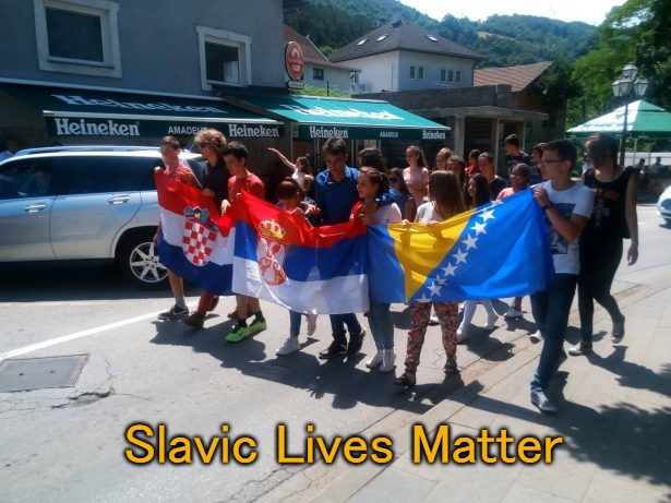 Yugoslavian Students | Slavic Lives Matter | image tagged in yugoslavian students,slavic lives matter | made w/ Imgflip meme maker