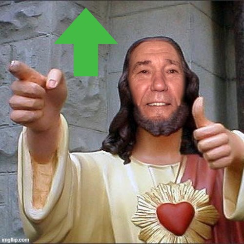 image tagged in kewl christ | made w/ Imgflip meme maker