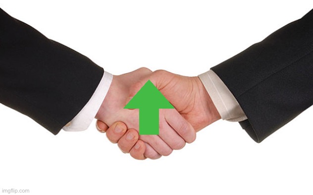 Business Handshake | image tagged in business handshake | made w/ Imgflip meme maker