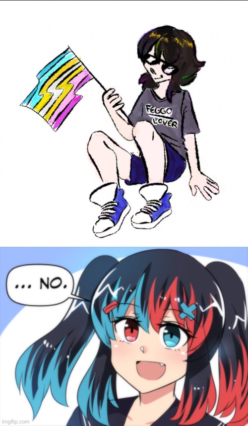 image tagged in switch chan no | made w/ Imgflip meme maker