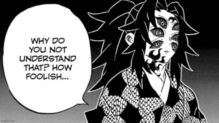 How foolish. | image tagged in how foolish | made w/ Imgflip meme maker