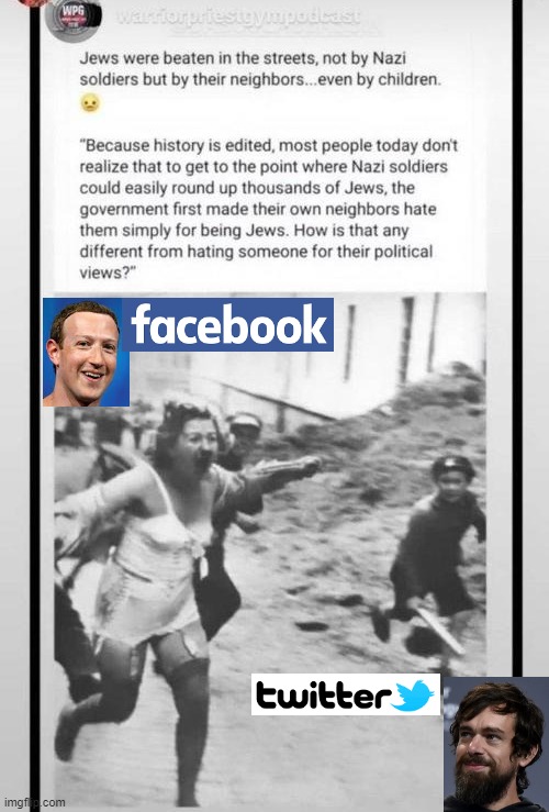 Facebook/Twitter Gestapo bans accounts saying Kyle Rittenhouse not guilty or questioning the origin of the Corona Virus! | image tagged in nazis,censorship,hate,mark zuckerberg,fake news,stupid liberals | made w/ Imgflip meme maker