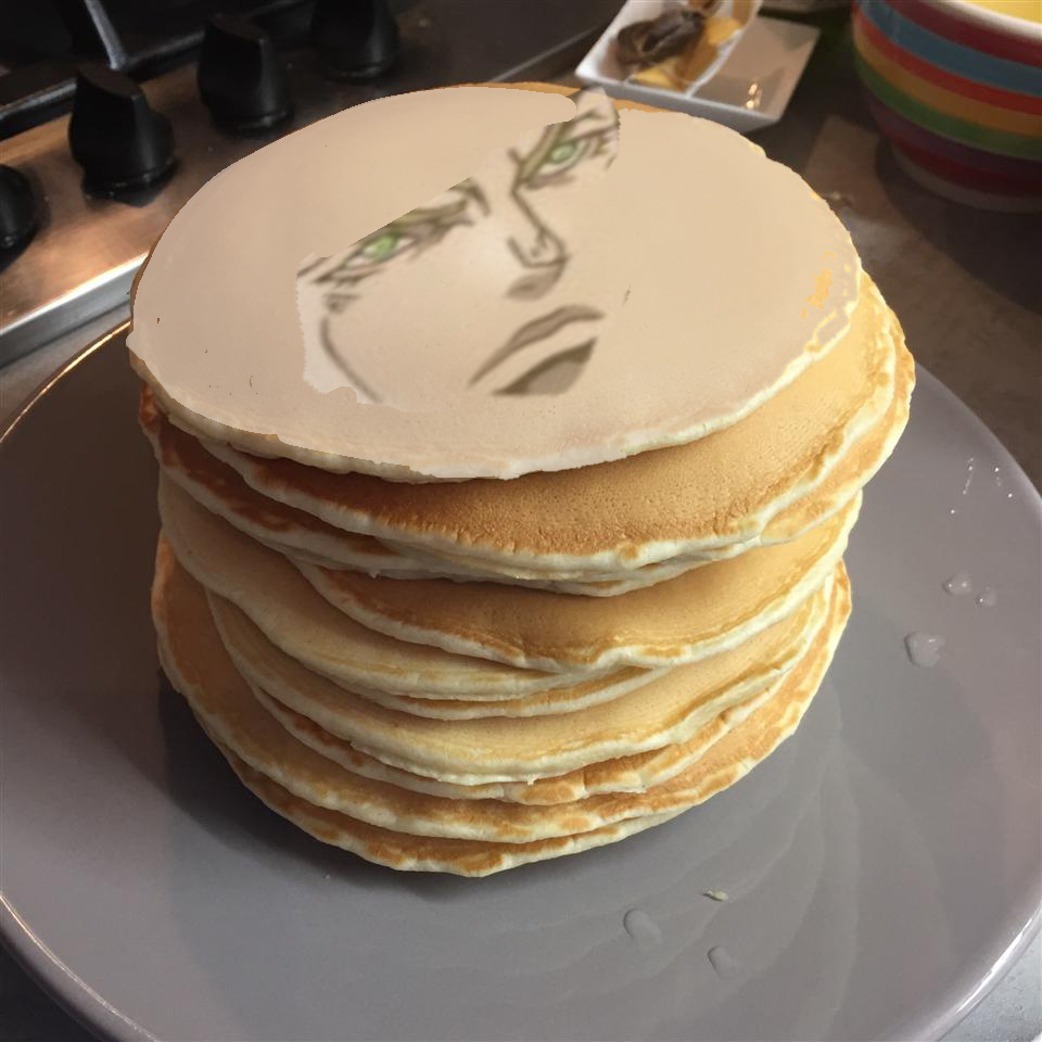 High Quality CEASER PANCAKE Blank Meme Template