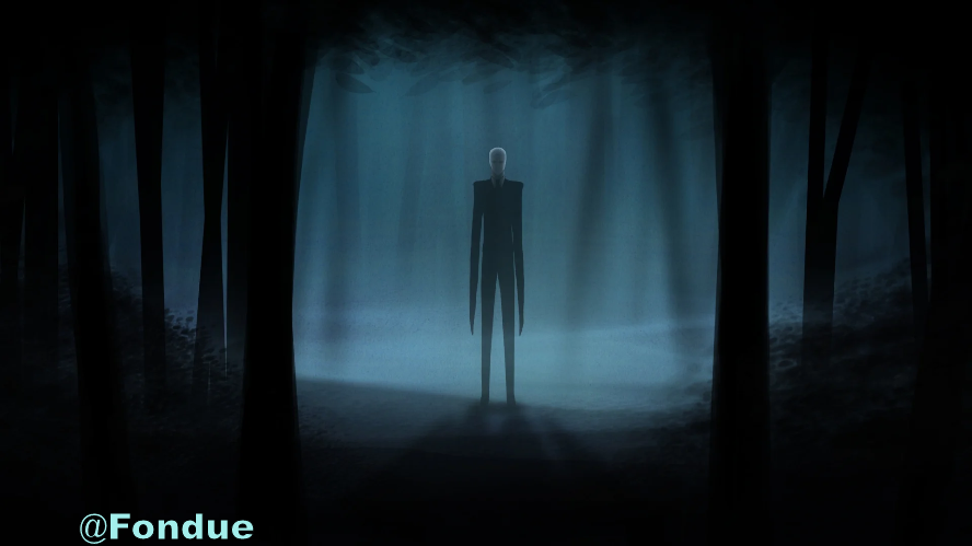 High Quality Fon-slender man temp Blank Meme Template