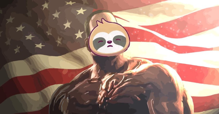 Patriot sloth Blank Meme Template