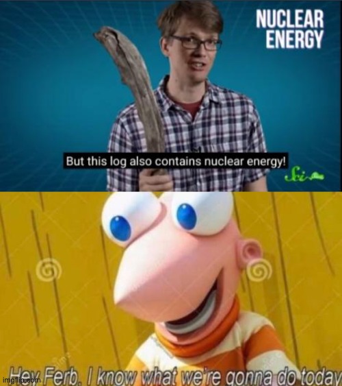 Time to cause a nuclear explosion Ferb! :D | image tagged in hey ferb,memes,unfunny | made w/ Imgflip meme maker