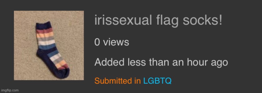 fun fcta’s: irissexual does not exist >:) | made w/ Imgflip meme maker