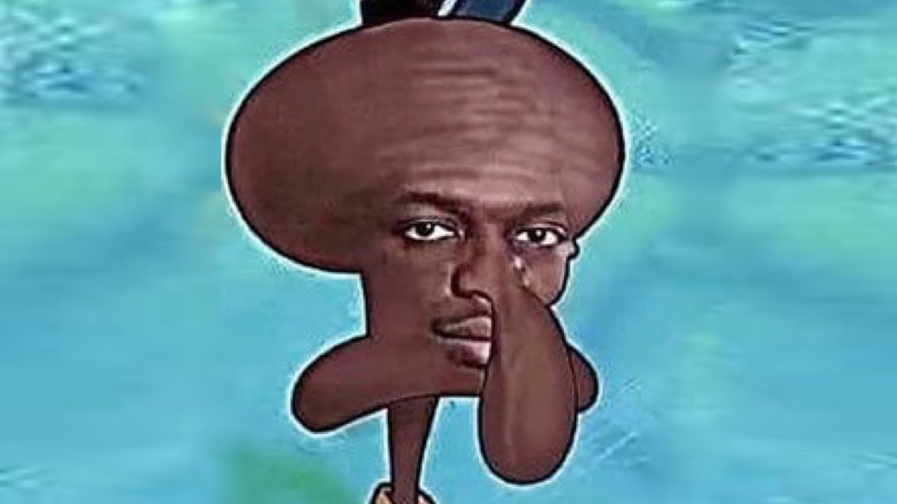 KSI Squidward Blank Meme Template