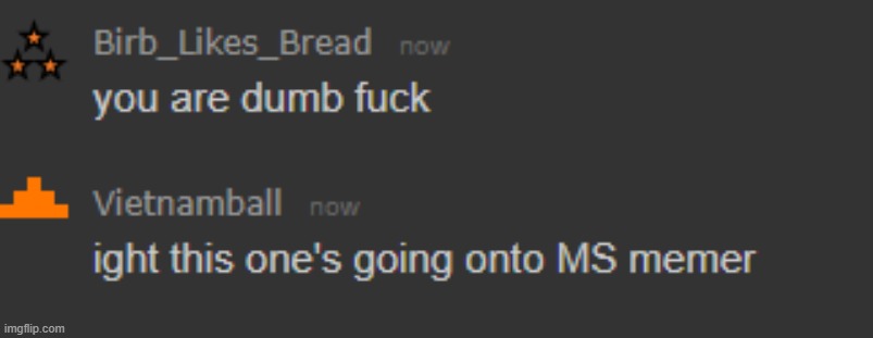 birb in his natural habitat, memechat, where he can freely insult people | image tagged in lol | made w/ Imgflip meme maker