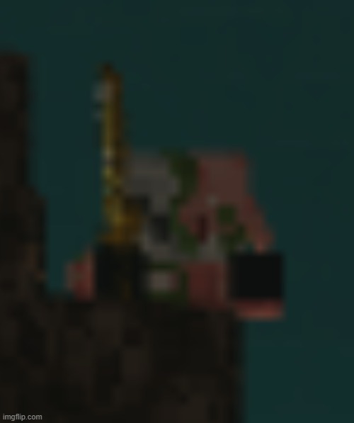 I found him naturally spawned in the Nether | made w/ Imgflip meme maker