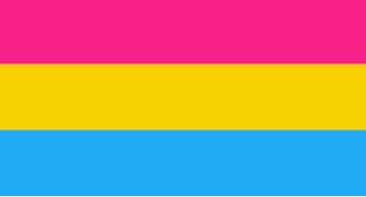 Pansexual flag Blank Meme Template