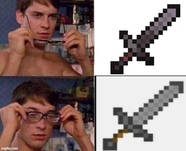 sword? | image tagged in spoderman | made w/ Imgflip meme maker