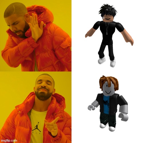 Dislike Roblox Slender - Like Roblox Bacon Hair | image tagged in roblox,roblox meme | made w/ Imgflip meme maker