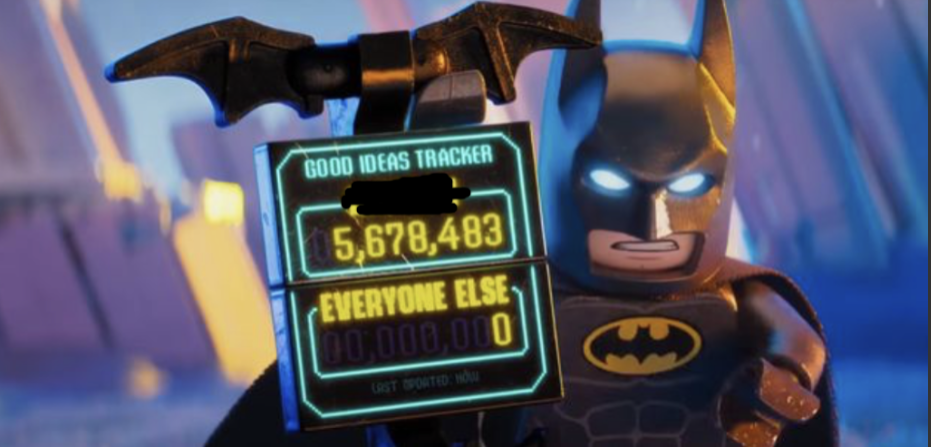 High Quality Batman good ideas tracker Blank Meme Template