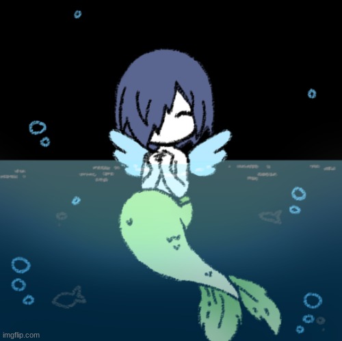 mermaid i made | image tagged in mermaid,picrew | made w/ Imgflip meme maker