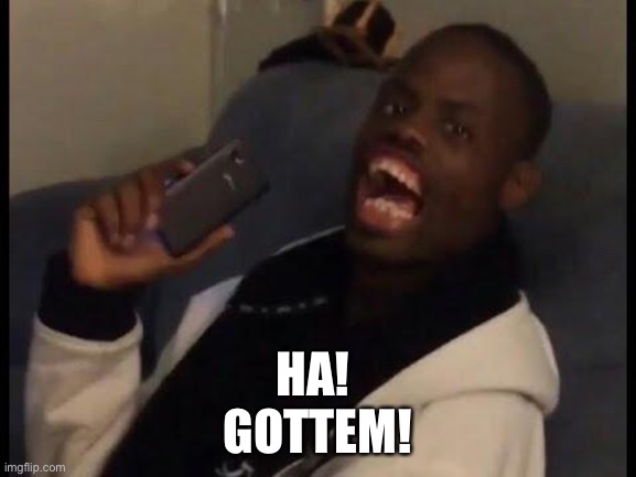 deez nuts | HA! 
GOTTEM! | image tagged in deez nuts | made w/ Imgflip meme maker