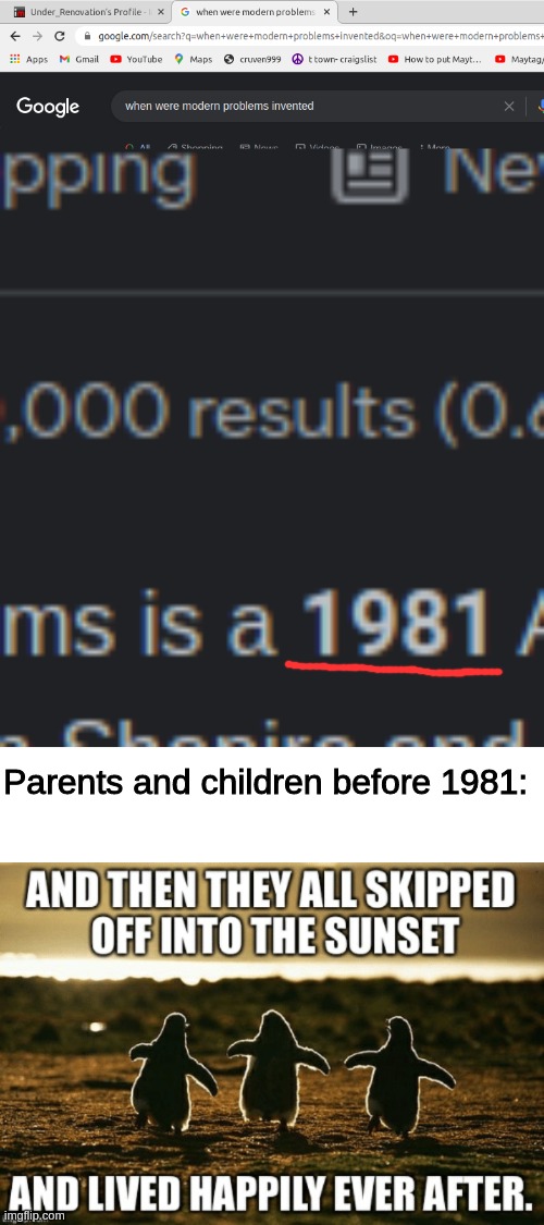 Parents and children before 1981: | image tagged in blank white template | made w/ Imgflip meme maker