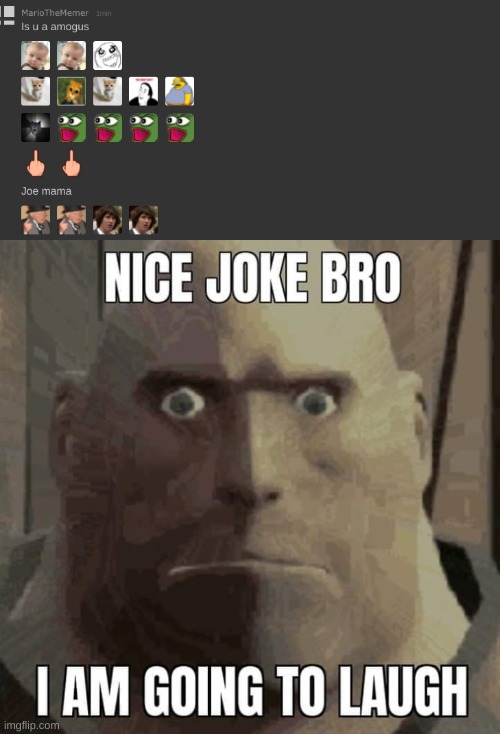 image tagged in nice joke bro i am going to laugh | made w/ Imgflip meme maker