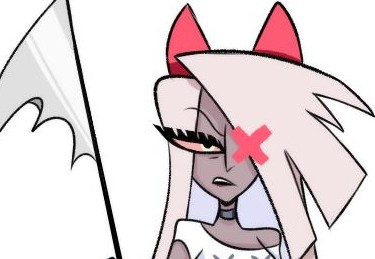 Vaggie Hazbin Blank Meme Template