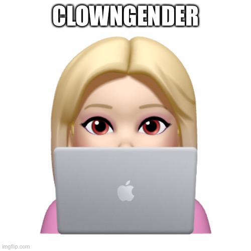Peach is looking | CLOWNGENDER | image tagged in peach is looking | made w/ Imgflip meme maker