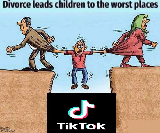 Image tagged in divorce leads children to the worst places memes Imgflip