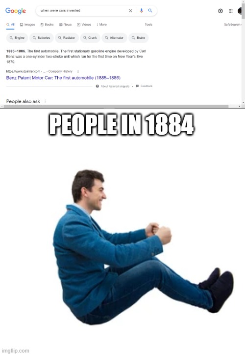 PEOPLE IN 1884 | image tagged in memes,blank transparent square | made w/ Imgflip meme maker