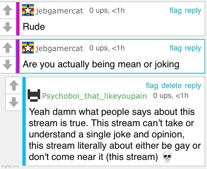 Guys I think I sums up the LGBTQ+ stream | made w/ Imgflip meme maker