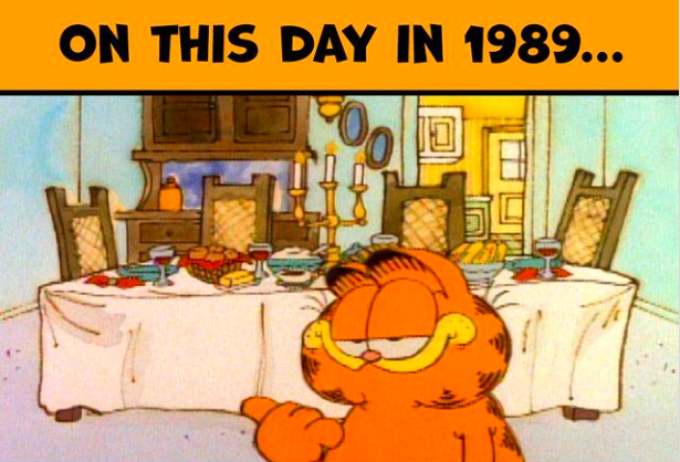 On this day in 1989 Blank Meme Template