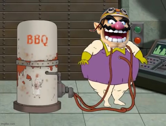 Wario dies after filling himself with Barbecue Sauce.mp3 | image tagged in wario dies,wario,barbecue,sauce,memes | made w/ Imgflip meme maker