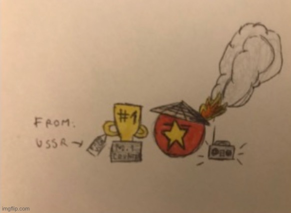 Vietnam, just chilling | image tagged in vietnamball | made w/ Imgflip meme maker