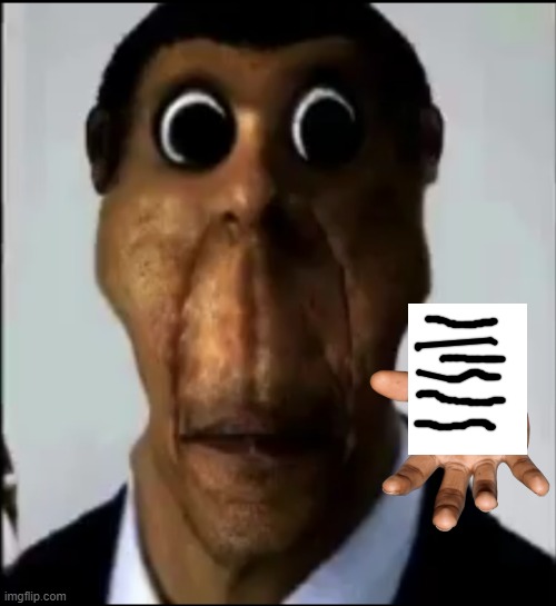 Obunga got a social credit test for you. P.S: it is a surprise test. | image tagged in obunga | made w/ Imgflip meme maker