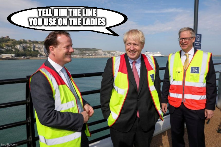 Naughty Tory | TELL HIM THE LINE YOU USE ON THE LADIES | made w/ Imgflip meme maker