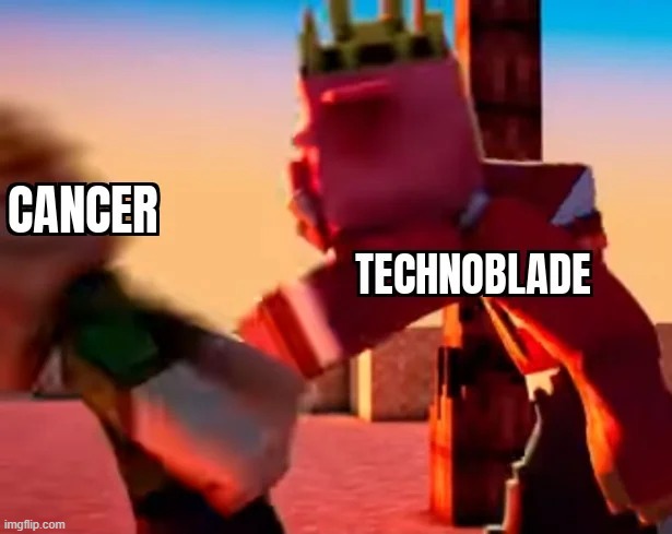 Pretty sure he beating the sh*t out of cancer | made w/ Imgflip meme maker