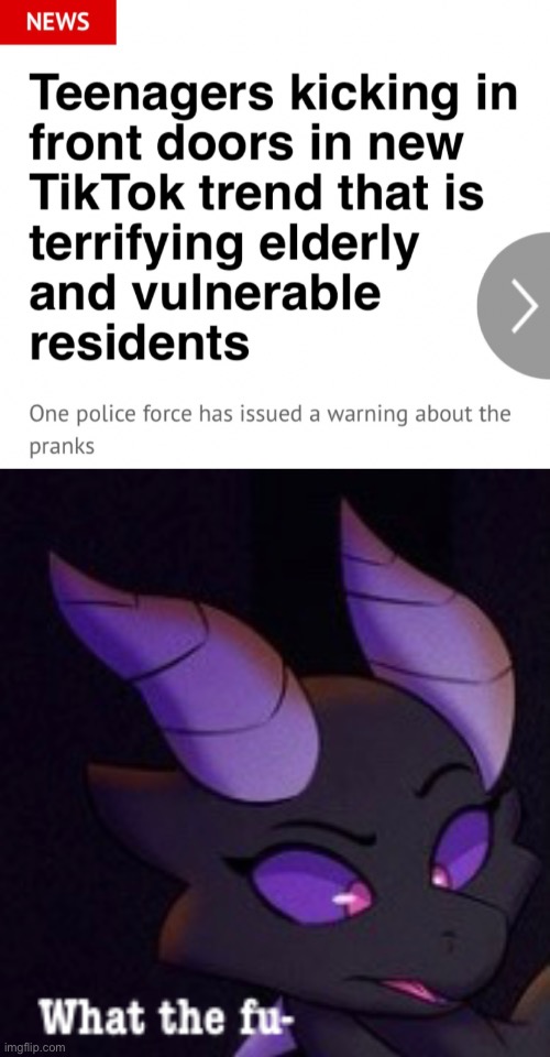 The hell? Please tell me this is fake. | made w/ Imgflip meme maker