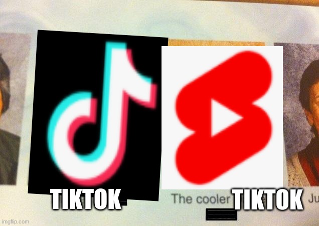 Everyone seems to be doing this | TIKTOK; TIKTOK | image tagged in the cooler daniel | made w/ Imgflip meme maker