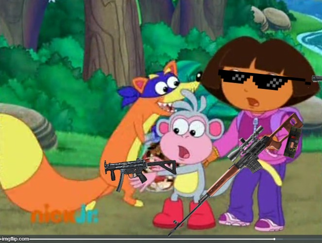 Where is this going to? | image tagged in dora boots encounter swiper | made w/ Imgflip meme maker