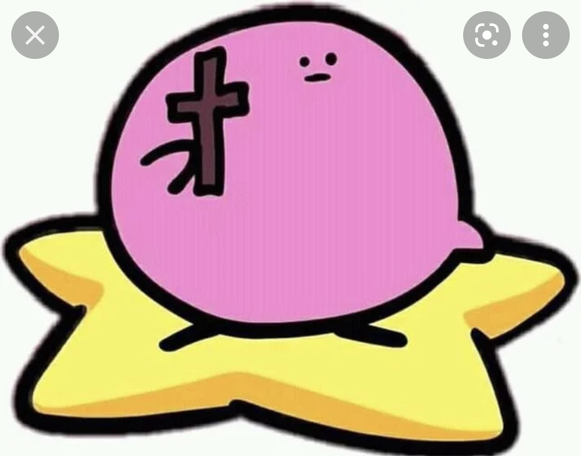 Kirby will never forgive your sin Blank Meme Template